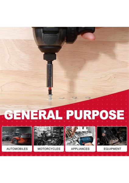 9pc Tornavida Bit Tutucular Uzatma Soket Matkap Biti Manyetik Tutucu Hex Shank Hızlı Değişen Matkap Biti Kılavuzu (Yurt Dışından) modelleri