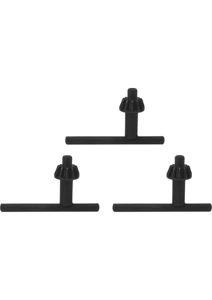 3pcs 16MM 5/8 Inç Pilot Boyut 11 Diş Tasarım Matkap Tutma Anahtar Aracı (Yurt Dışından)