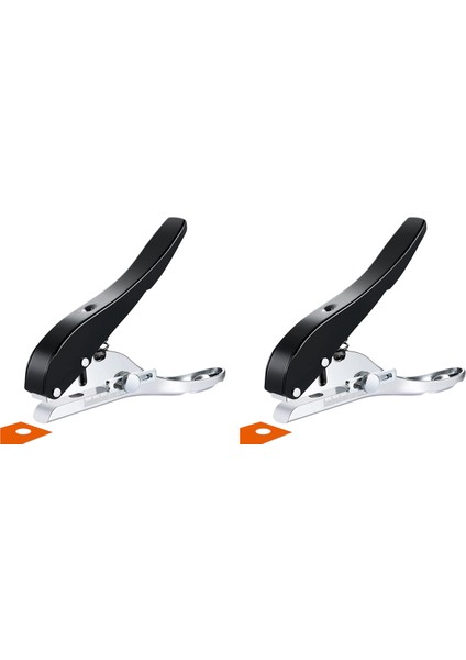2x Delik Yumruk 1/4 Inç-6mm Tek Delik Delin Punch Ağır Hizmet Deli Punch Single Taşınabilir Elde Taşınabilir Uzun Delik Deliği Punch (Yurt Dışından)