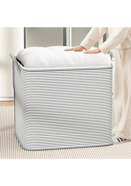 Giysi Saklama Kutusu Ev Hareket Büyük Kapasiteli Gardırop Giysi Düzenleme Kutusu Torbası Toz Geçirmez Saklama Sepeti Kutusu (Yurt Dışından) fırsatları