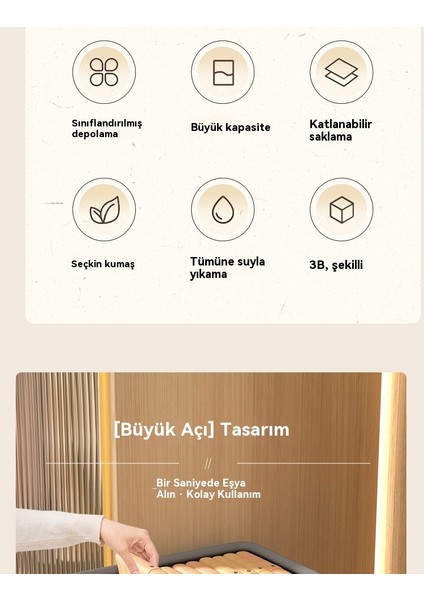 Kapaklı Kumaş Depolama Kutusu Ev Katlanabilir Dolap Giysi Depolama Sepeti Nem Geçirmez Toz Geçirmez Büyük Kapasiteli Depolama Sepeti (Yurt Dışından) modelleri