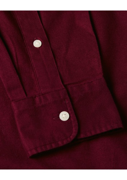 Flex Flannel Solıd Rf Shırt Erkek Mor Gömlek - MW0MW40469 modelleri