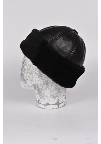 Hakiki Deri Kürklü Kalpak Bere Şapka Kışlık Unisex fiyatları
