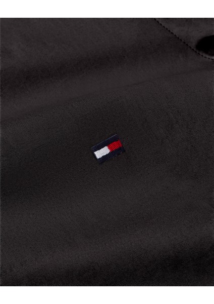 Ess Poplın Easy Fıt Shırt Kadın Siyah Gömlek - WW0WW45612 fiyatları