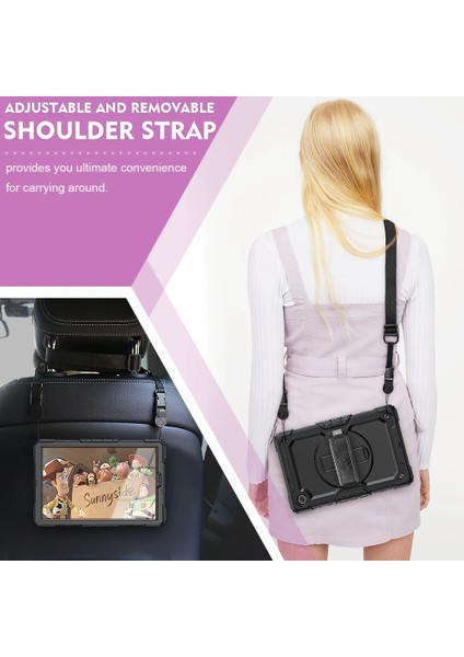 Huawei Matepad Se 11INÇ AGS6-W09 Kılıf Defender Askılı Pars Case Fuji indirimleri