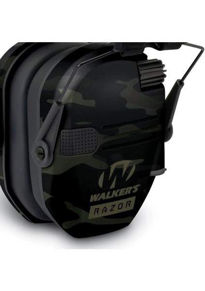 Walker's Razor Slim Ultra Düşük Profilli Kompakt Tasarımlı Kulaklık - Kamuflaj Gri modelleri