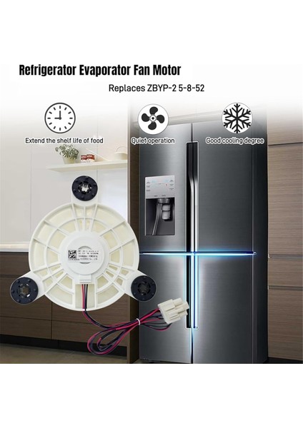 Samsung Buzdolabı Soğutma Fanı Motoru Yedek Parçaları DC12V 2.5W Için Zwf-30-3 Buzdolabı Evaporatör Fan Motoru (Yurt Dışından) fırsatları