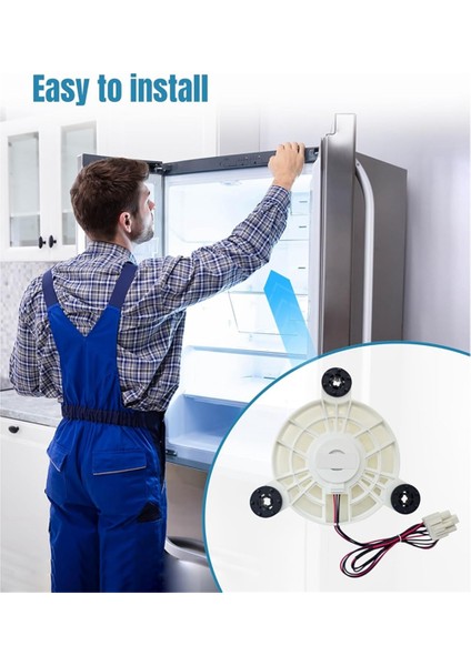 Samsung Buzdolabı Soğutma Fanı Motoru Yedek Parçaları DC12V 2.5W Için Zwf-30-3 Buzdolabı Evaporatör Fan Motoru (Yurt Dışından) indirimleri