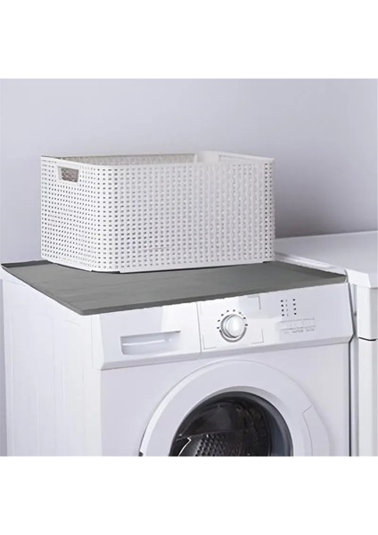 Kurutma Makinesi Üstü Için Kurutma Matı Silikon Çamaşır Makinesi Kurutma Makinesi Örtüsü Üst Çamaşır Makinesi Örtüsü Toz Geçirmez Su Geçirmez Koruyucu Mat A (Yurt Dışından) fırsatları