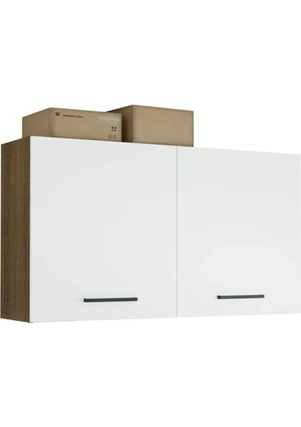 Fin Mutfak Üst Modül 120 cm Beyaz-Çok Amaçlı Dolap fiyatları