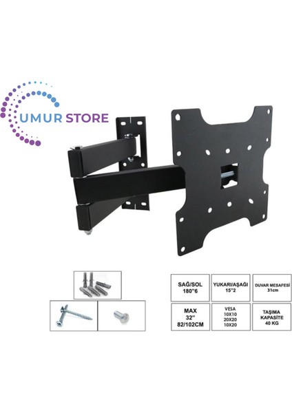 Sunny SN32DAL04 32" Inç HD Ready LED Televizyon Askı Aparatı fiyatları