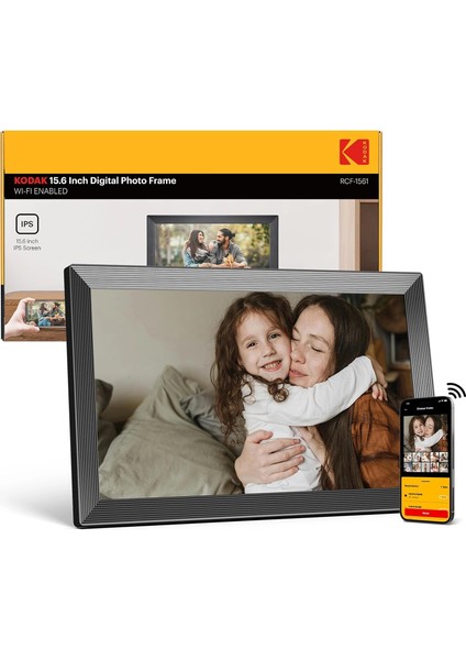 15.6 Inc Wifi Dijital Fotoğraf Çerçevesi 1920X1080 Hd IPS Dokunmatik Ekran