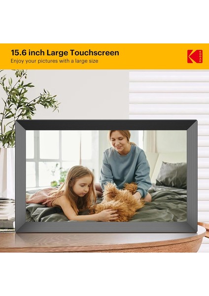 15.6 Inc Wifi Dijital Fotoğraf Çerçevesi 1920X1080 Hd IPS Dokunmatik Ekran fiyatları