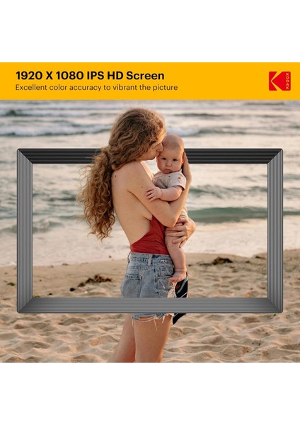 15.6 Inc Wifi Dijital Fotoğraf Çerçevesi 1920X1080 Hd IPS Dokunmatik Ekran modelleri