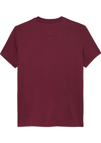 Tjm Slım Font Play Tee Erkek Kırmızı T-Shirt - DM0DM22049 fiyatları