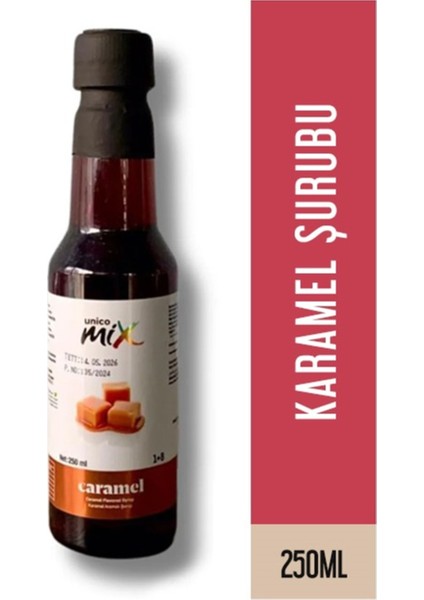 Karamel Şurup Pet Şişe 250 ml