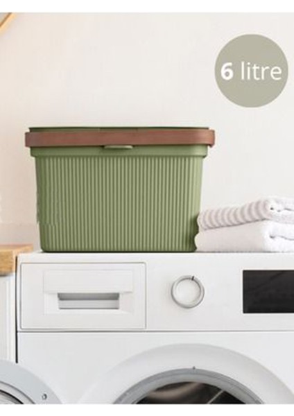 Deterjan Saklama Kutusu 3'lü Set – Ölçü Kaşığı Hediye , Çamaşır Makinesi Üstü Kullanıma Uygun modelleri