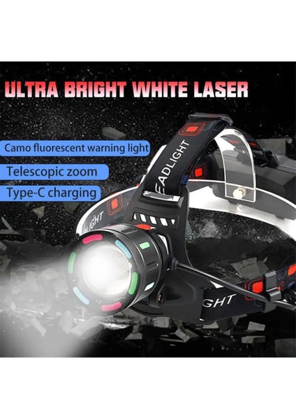 Yüksek Performanslı 30W Şarj Edilebilir LED Kafa Lambası fırsatları