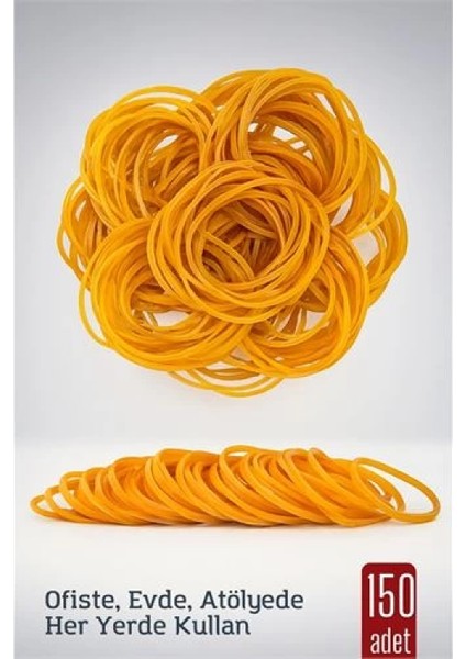 Modacar Ambalaj Lastiği - Paket Lastiği - Para Lastiği 64MM 150 Adet