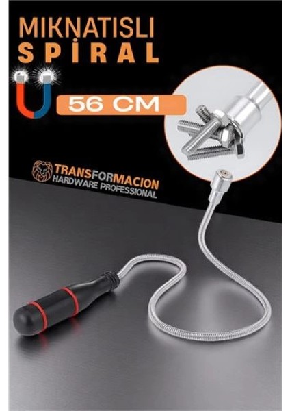 Modacar Esnek Manyetik Toplama Aracı - Mıknatıslı Spiralli Çubuk Metal Vida Civata Somun Arama Çubuğu fiyatları