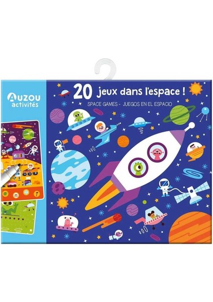 20 Eğlenceli Oyun & Dev Poster - Uzay