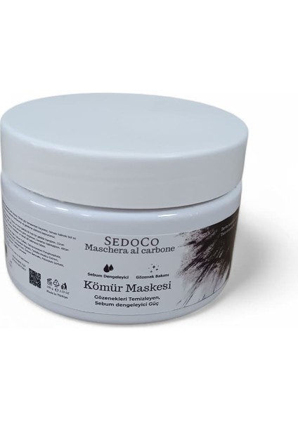 Kömür Toz Maskesi – Derin Temizleyici & Soyulabilir Form (100 GR)