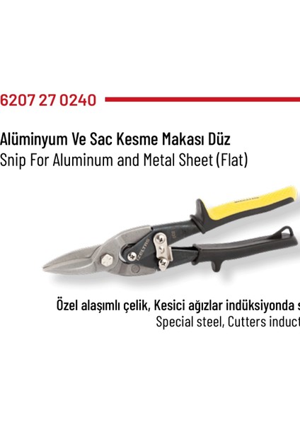 Alüminyum ve Saç Kesme Makası