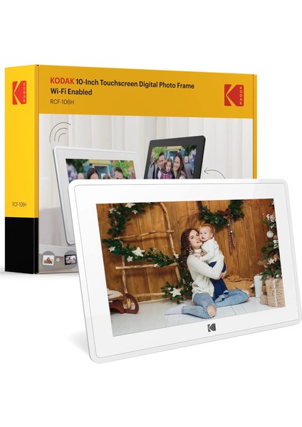 10 Inc Dokunmatik Ekranlı Dijital Fotoğraf Çerçevesi 16GB Kumandalı