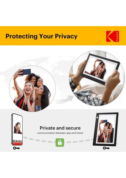 11.6 Inc Wifi Dijital Fotoğraf Çerçevesi, 1366X768 Hd IPS Dokunmatik Ekran modelleri