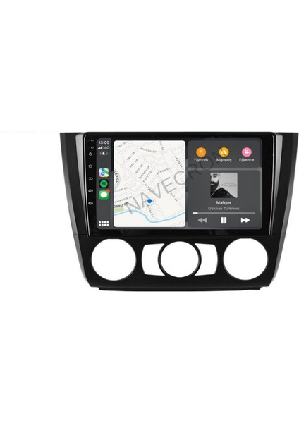 Bmw E87 1 Seri Analog Ac 2004-11 9" Uyumlu Androıd Multimedya Gerçek 2/32 Kablosuz Carplay Geri Görüş Kameralı fiyatları