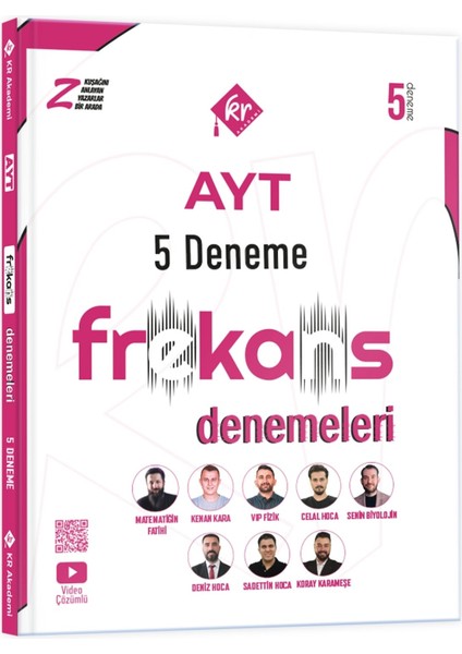 Ayt 5 Frekans Denemeleri Kr Akademi Yayınları