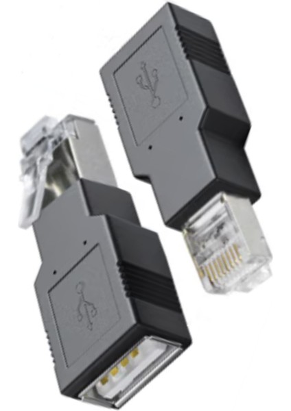2pcs USB - RJ45 Ethernet Adaptörü Yönlendiriciler Için Bilgisayar Kullanımı Ağ Dongle 100MBPS (Yurt Dışından) fiyatları