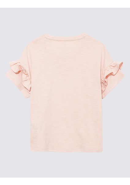 Saf Pamuklu Kısa Kollu T-Shirt (2-8 Yaş)