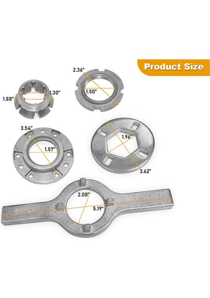 W10324651 Göbek Değişimi TB123A Rondela Anahtarı TB123A TB123B ERTB123A AP6832671 AP4503397'YI Değiştirir (Yurt Dışından) fiyatları