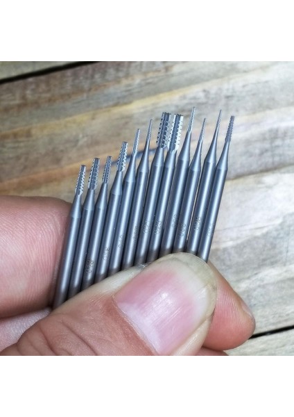 12PCS Jewerly Burr Setleri -3/32 Inç Kanatlı Koni Konik Çapraz Kesilmiş Şekil Lapidary Çapak Takı Parçaları Oyma Aletleri (Yurt Dışından) fırsatları