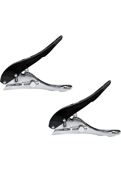 2pcs 6mm Elden Tutulmuş Delik Puncher Kenar Bantlama Öğrenciler Için Iki Yedek Yayla Birlikte Gelir (Yurt Dışından)