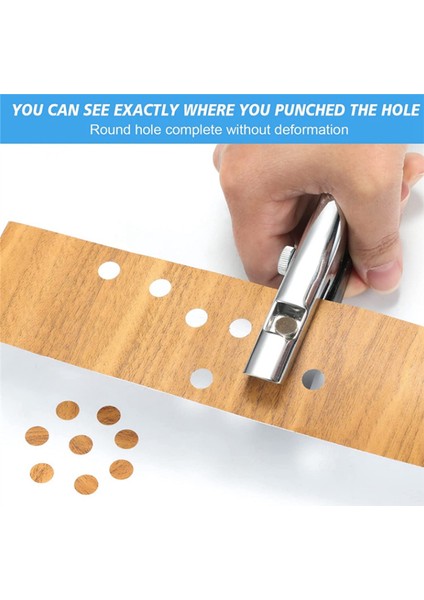 2pcs 6mm Elden Tutulmuş Delik Puncher Kenar Bantlama Öğrenciler Için Iki Yedek Yayla Birlikte Gelir (Yurt Dışından) indirimleri