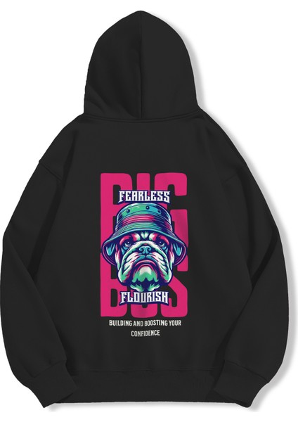 Unisex Sweatshirt Oversize Hoodie Fearless Flourish