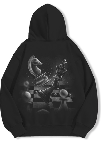 Unisex Sweatshirt Oversize Hoodie Chess