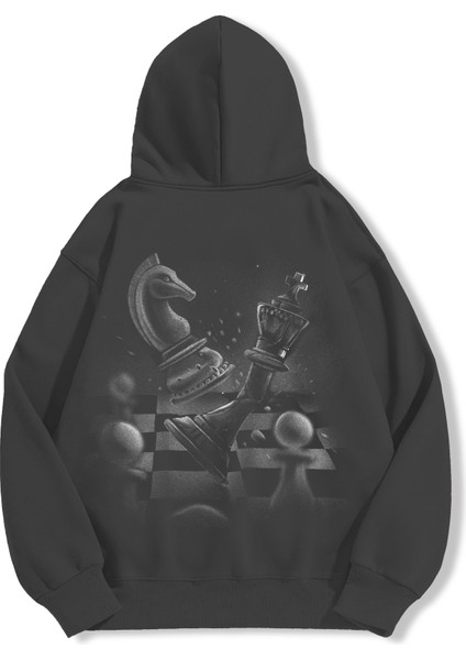 Unisex Sweatshirt Oversize Hoodie Chess