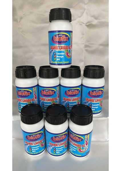 Biofix - X8 Adet Granül Lavabo Aç Kutu 300 gr fiyatları