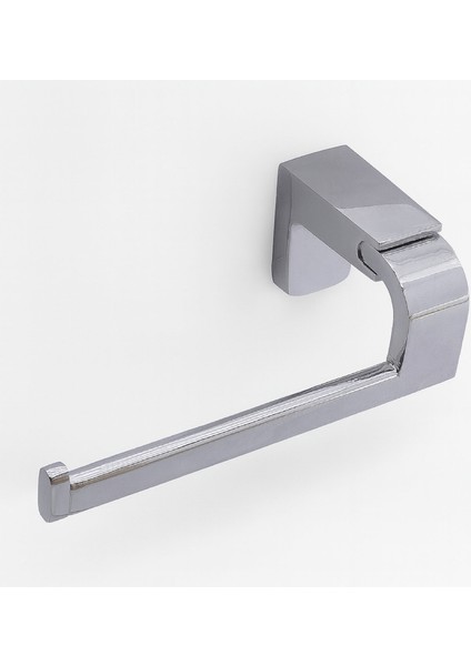 Krom Gümüş Kapaksız Lüks Tuvalet Kağıtlık Vidalı Paslanmaz Metal Duvara Monte Banyo Kağıt Aparatı fırsatları