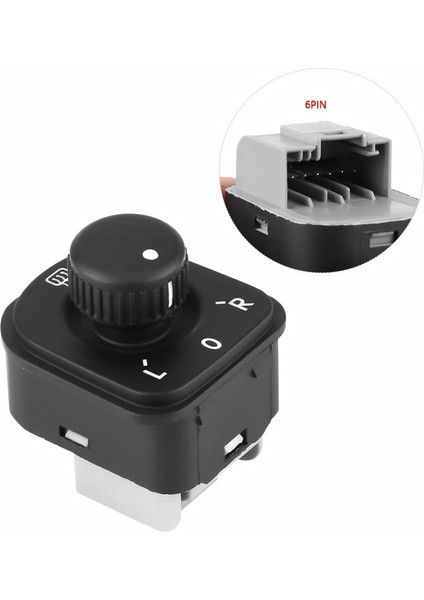 Vw Volkswagen Eos 2006-2011 Uyumlu Dış Dikiz Ayna Ayar Kumanda Düğmesi 1K0959565H fiyatları