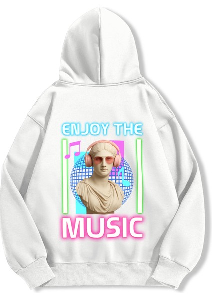 Unisex Sweatshirt Oversize Hoodie Enjoy The Music