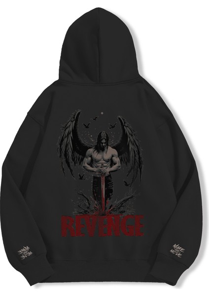 Unisex Sweatshirt Oversize Hoodie Revenge