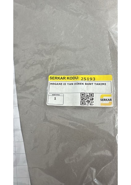 Yan Direk Bant Takımı - Renault Megane 2