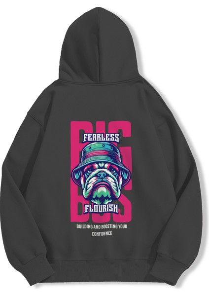 Unisex Sweatshirt Oversize Hoodie Fearless Flourish