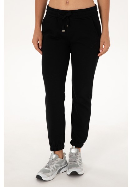 Kadın Siyah Eşofman Altı 50313591-VR046 fiyatları