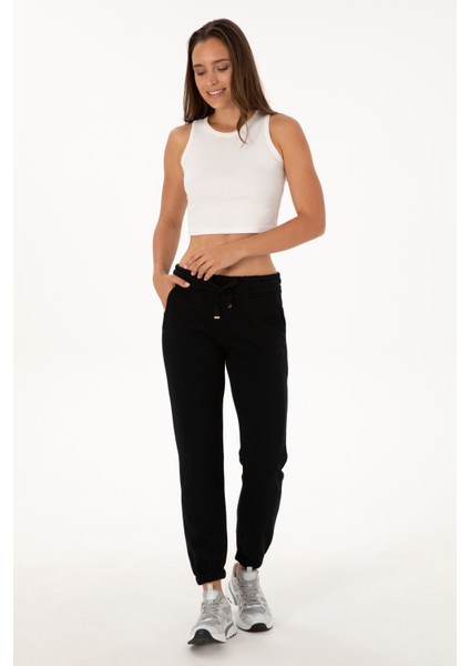 Kadın Siyah Eşofman Altı 50313591-VR046 modelleri