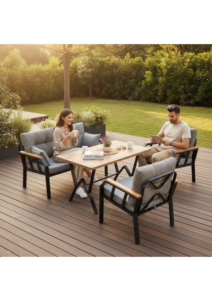 NERGİZ 2 1 1 MASA BAHÇE BALKON MUTFAK MOBİLYASI,KAZAYAĞI